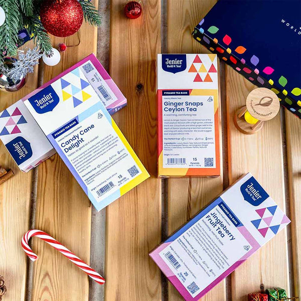 Christmas Tea Gift Box - Pyramid Teabags
