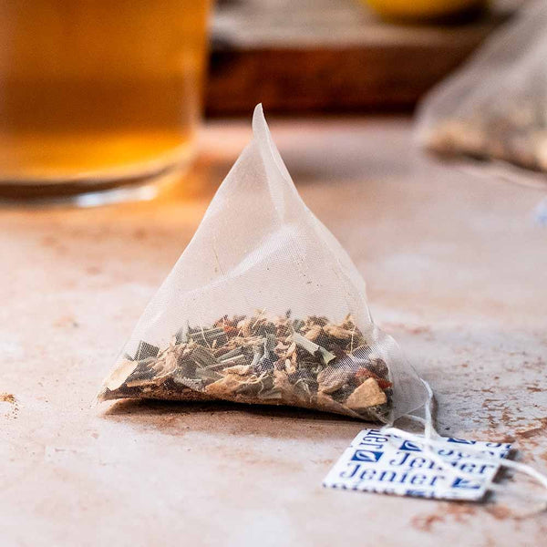 Ginger Root & Lemon Pyramid Tea Bags