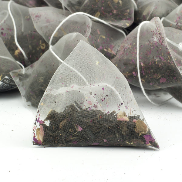 Rose Congou Superior China Black Tea Pyramid Teabags