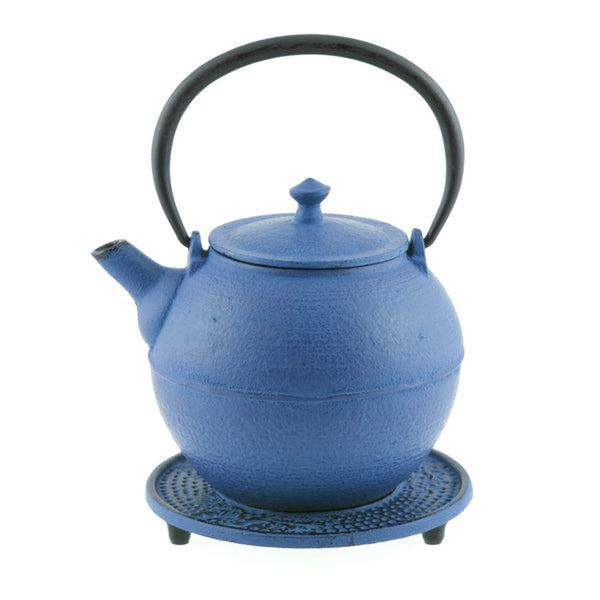Tetsubin Teapot - Kyoto - Blue