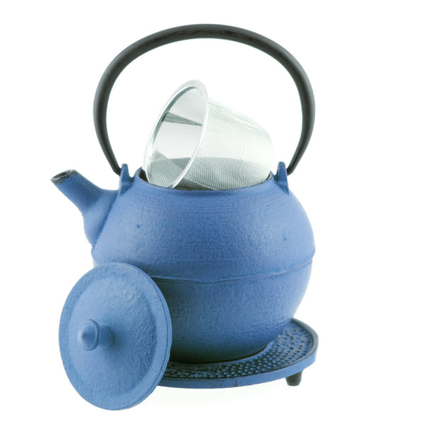 Tetsubin Teapot - Kyoto - Blue